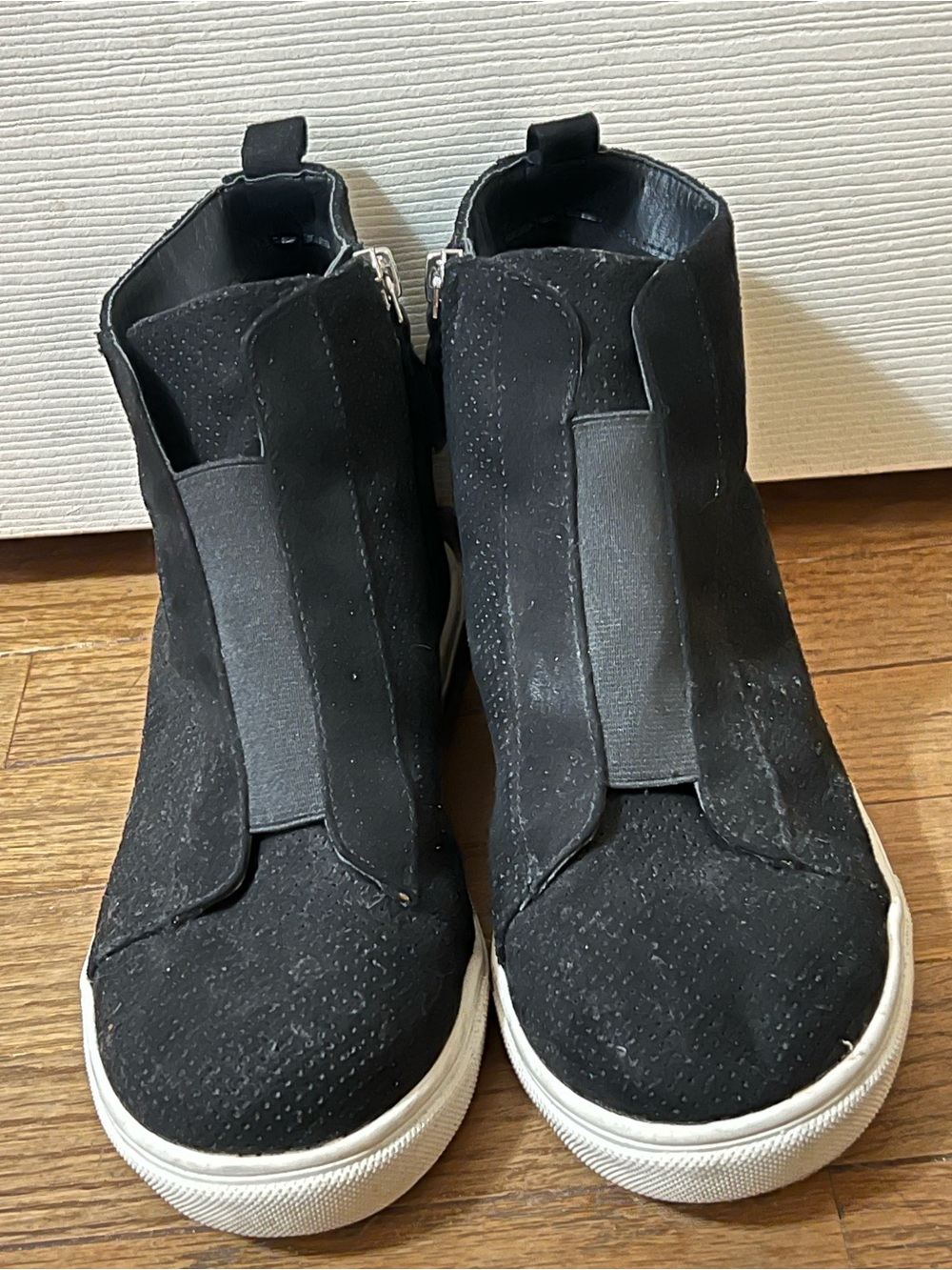 Womens hidden platform-Sneaker boots